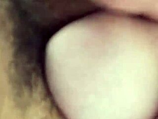 白人美女が黒人大チンポフェラで激イキ快楽