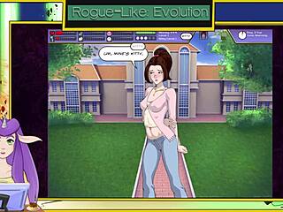 is rogue from x-men getting sexy in the shower?