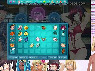 ¡Ey, mira a la VTuber LewdNeko jugar HuniePop 2 en una cita doble!