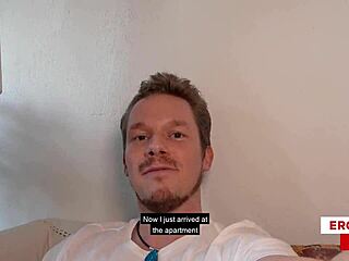 I am tattooed Claudia riding my fan's cock deep