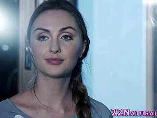 Skutečná evropská krasavice dostává tvrdé prstění v divoké akci, sakra!