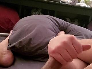 my getting my small 18+ cock stroked