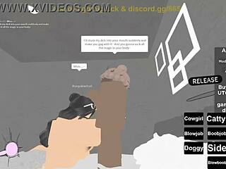 Intense Deepthroat And Anal Action In Roblox Style