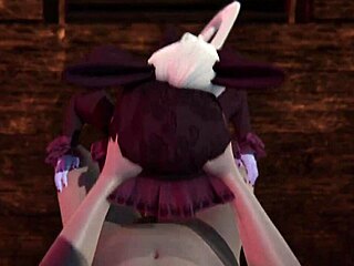 overlord asks shalltear for a blow job in 3d hentai