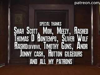 Excella's massiva futa kuk dominerar Jill Valentine i AI-upp