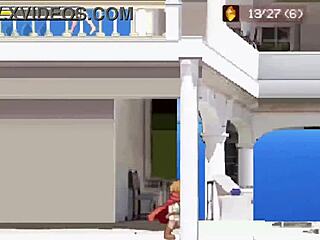 succubus seduces with big tits and cock