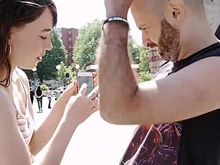 Lesbians enjoy deep strap on penetration and orgasm