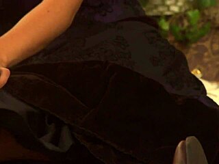 Naughty couple role-playing history and fucking in an enchanted garden 😘