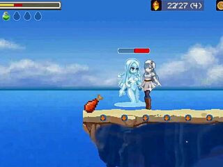 succubus seduces with big tits and cock