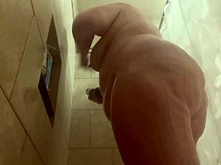 BBW In Shower Playing With Her Big Ass
