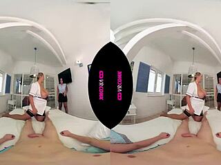 she will be yours in this group scene