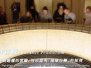 Asian milf on honeymoon, teasing oral and creampie.