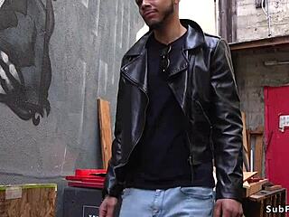 babe in stockings joins wild dp orgy with bound group