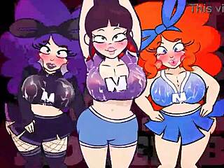 feeling the challenge of nnn in anime hentai style