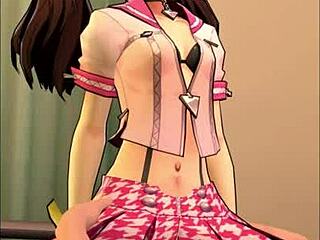 Rise Kujikawa compilation from Persona 4 featuring various scenes.