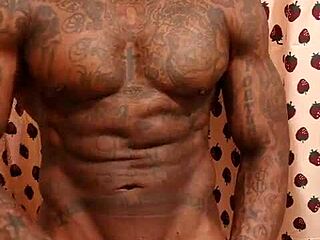 Hallelujah worships big black hairy cock solo 😍