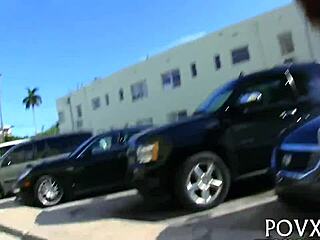 Free Teen POV Action - Sucking and Licking Balls Like Crazy!