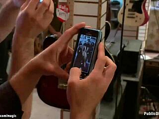 the babe says, 'punish my ass with fisting and fucking in public'