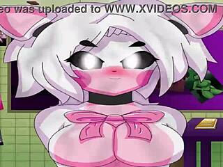 Mangle's Big Tits Bouncing In Anime Hentai Action