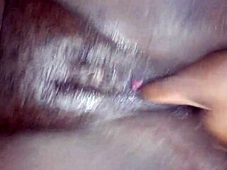 Finger Cum Night on Thick BBW Lady