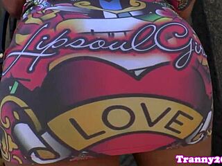 Видел, как любительскую транссексуалку долбят в дикой тройничке крупным планом?