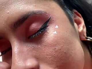 Wild orgy with skull candy actress!