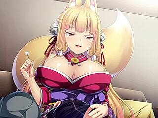 Ejaculation time play with fox girl, creampie in ep2