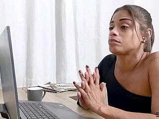 employee fucks hot secretary doggystyle