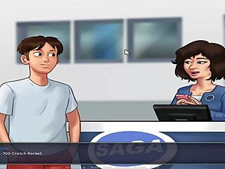 Summer time saga unc part 9 with big tits and handjobs 😘