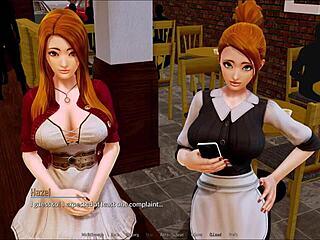 Harem hotel game episode 211 with anime characters