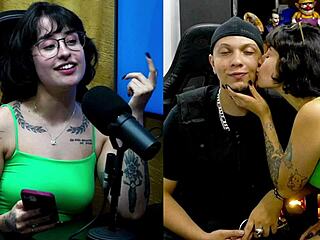 martina oliveira evaluates ruan's big cock in podcast interview, getting horny