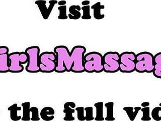 Osupljiva prsata maserka dominira nad stranko z intenzivnim tribbingom