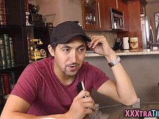 Teeny Skank Gets Messy Facial - Want to See More?