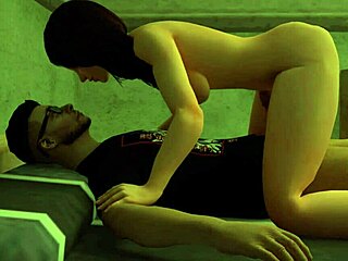 is the pregnant girl getting cuckolded in this hentai?