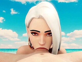 hey, ever seen sombra, mercy, and tracer in wild 3d action?