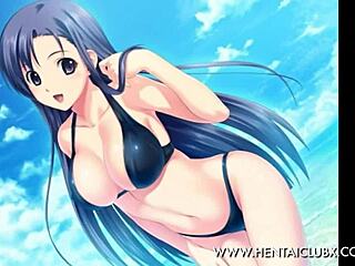 anime girls in sexy ecchi hentai scenes with lots of action