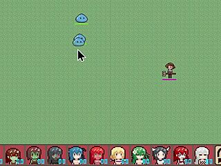 史莱姆攻占魔王城堡可爱动漫