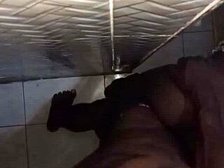 Ghetto slut bent over for hard doggystyle pounding in quickie