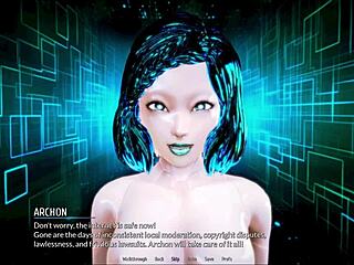 Exploring the harem hotel in episode 303.