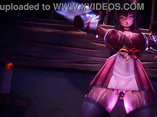 aqua from konosuba gets into some hentai action with her friends