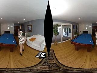 Violet Starr Gets Snookered Wankzvr Virtual Sex