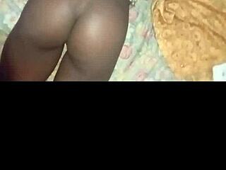 Ghetto slut bent over for hard doggystyle pounding in quickie