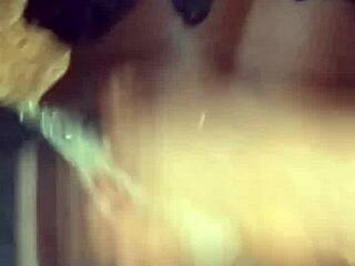 Tiny black girl gets her wet pussy pounded rough