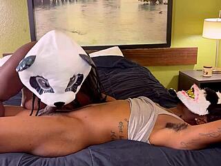 happy halloween full ebony video with hairstyle creampie and bbc on xvideos red