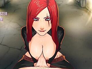 Katarina gets her big tits fucked in derpixon hentai