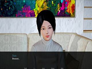 Nuevo episodio familiar con acción cartoon bien caliente