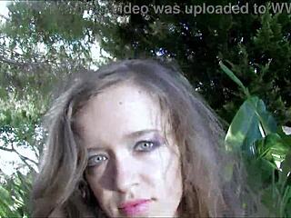 Pretty Teen Lena Luminescente Strips Spandex Clothes