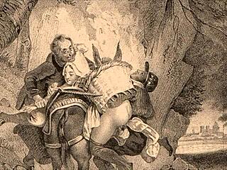 vintage erotic cartoon illustration from antique anime hentai