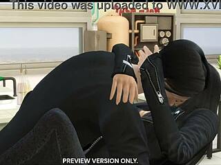 what's happening in damon and elena's classroom hentai scene?