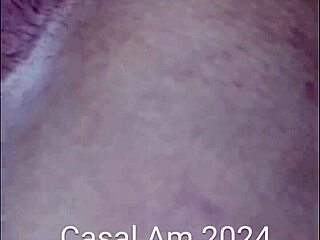 Licking my pussy cat with tongue delight.